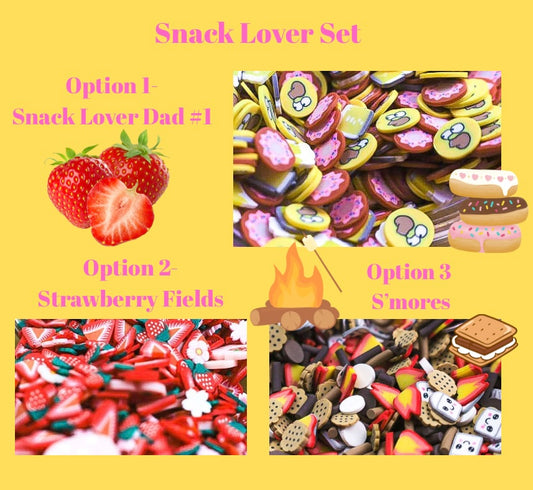 Snack Lover Theme (Select as many as you want)