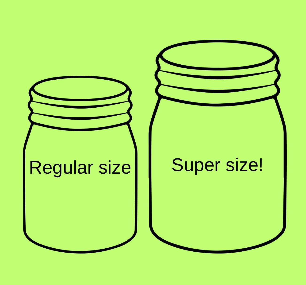 Pick your slime size