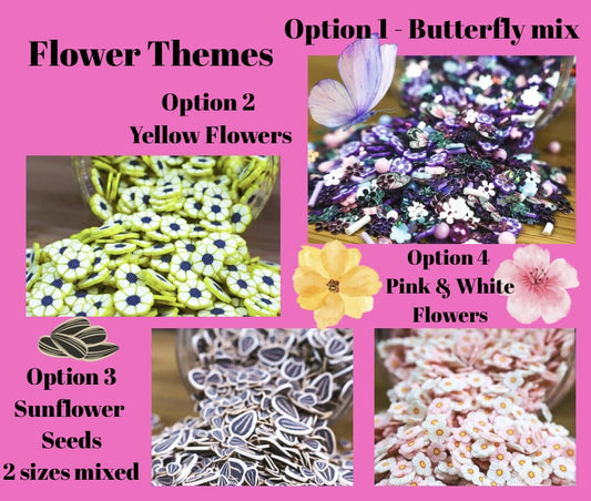 Flower Theme (Select as many as you want)